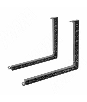 Kinvaro T-SLIM, комплект адаптеров для накладного варианта подъемника (правый + левый), графит