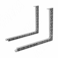 Kinvaro T-SLIM, комплект адаптеров для накладного варианта подъемника (правый + левый), серый