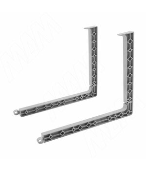 Kinvaro T-SLIM, комплект адаптеров для накладного варианта подъемника (правый + левый), серый