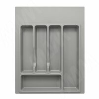 Лоток кухонный для ящика 450 мм, серый