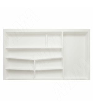 Лоток кухонный для ящика NOVA PRO, фасад 900 мм, белый матовый