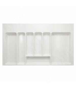 Лоток кухонный для ящика 900 мм, белый