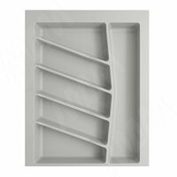 Лоток кухонный для ящика 450 мм, серый матовый