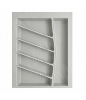 Лоток кухонный для ящика 450 мм, серый матовый