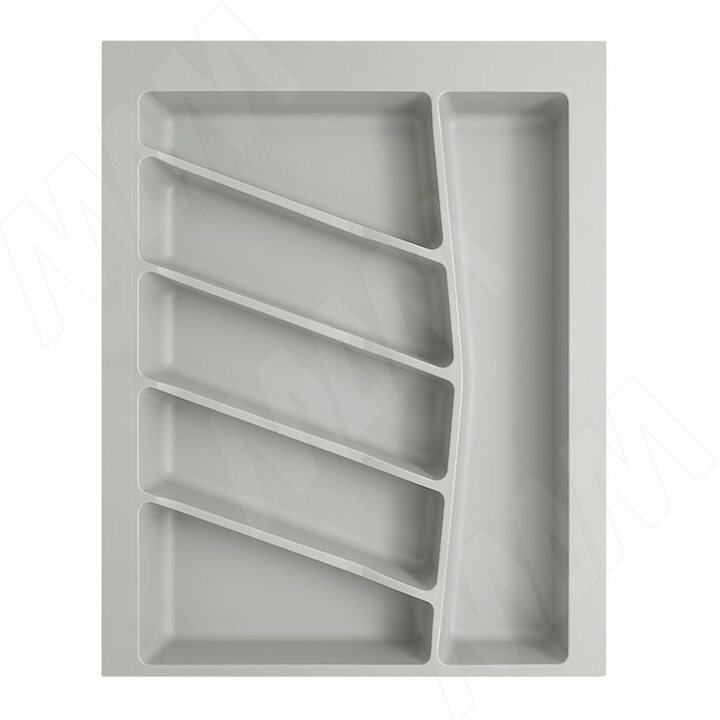 Лоток кухонный для ящика 450 мм, серый матовый