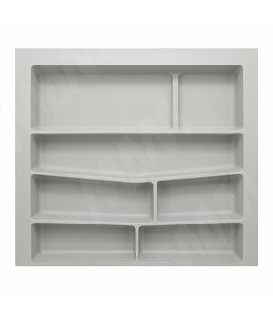 Лоток кухонный для ящика 600 мм, серый матовый