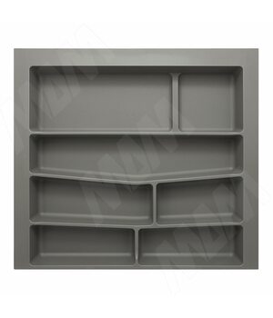 Лоток кухонный для ящика NOVA PRO, фасад 600 мм, графит матовый