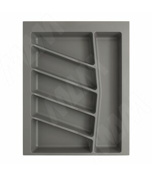 Лоток кухонный для ящика 450 мм, графит матовый