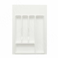 Лоток кухонный для ящика 400 мм белый