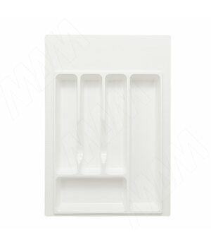 Лоток кухонный для ящика 400 мм белый