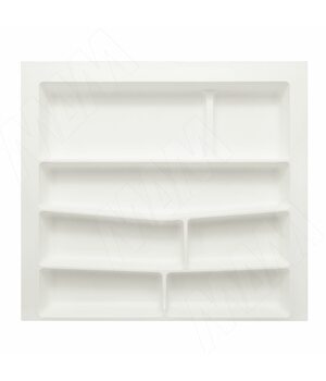 Лоток кухонный для ящика 600 мм, белый матовый