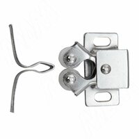 Защелка роликовая, никель