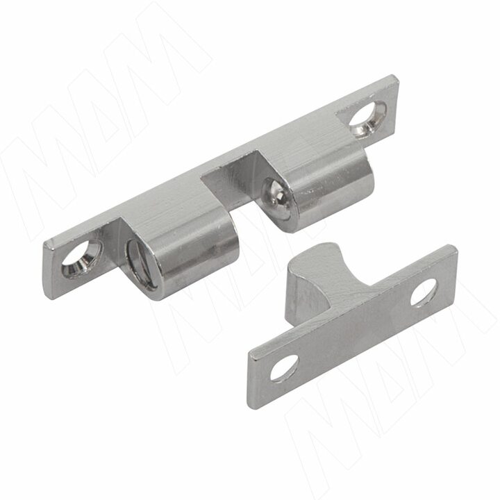 Защелка шариковая, никель, L-50 мм