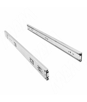 VEKTOR BS45 STANDARD PUSH-TO-OPEN направляющие 600 мм, шариковые, h45, полн. выдвижения, с толкателем