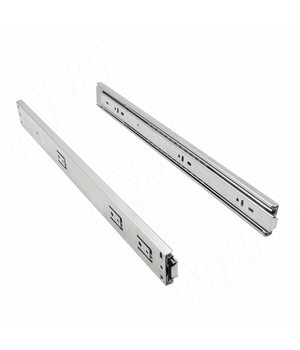 VEKTOR BS45 PUSH-TO-OPEN направляющие 700 мм, шариковые, h45, полн. выдвижения, с толкателем