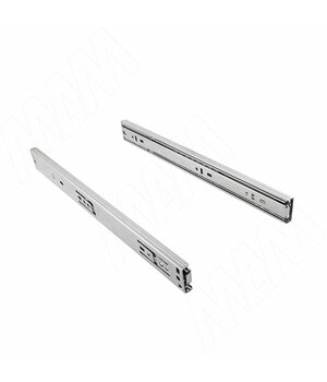 VEKTOR BS35 SOFT направляющие 350 мм, шариковые, h35 мм, полн.выдвижения, плав. закрывания