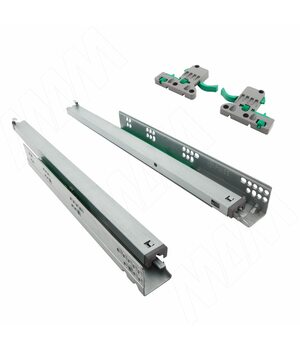 VEKTOR LS направляющие 300 мм, ниж. крепления, полн. выдвижения, плав. закрывания