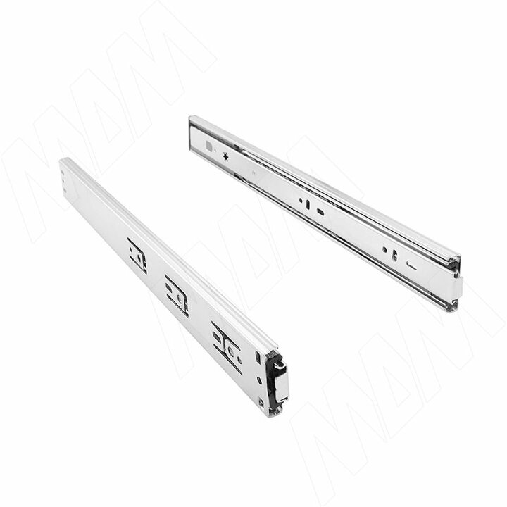 VEKTOR BS45 STANDARD PUSH-TO-OPEN направляющие 400 мм, шариковые, h45, полн. выдвижения, с толкателем