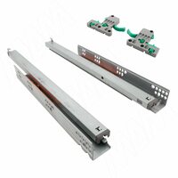 VEKTOR LT направляющие 400 мм, ниж. крепления, полн. выдвижения, с толкателем