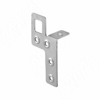 Навес металлический с креплением в двух плоскостях, 22х40х81 мм, левый