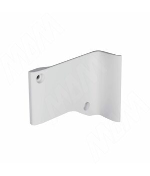 LIBRA H7 Заглушка для мебельного навеса, пластик, белая, левая