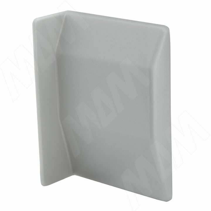 807 Заглушка для мебельного навеса, пластик, серая, левая