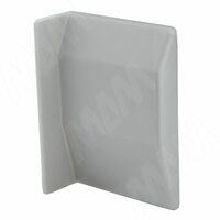 807 Заглушка для мебельного навеса, пластик, серая, правая