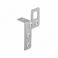 Навес металлический с креплением в двух плоскостях, 22х40х81 мм, правый