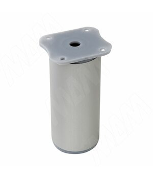 Опора декоративная D40мм, Н100+18мм алюминий