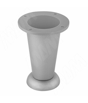 Опора декоративная Н100+10мм хром матовый