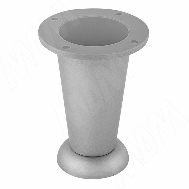 Опора декоративная Н100+10мм хром матовый