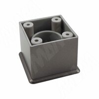 Опора декоративная Н45+8мм графит