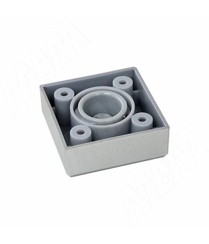 Опора декоративная Н20+8мм хром матовый