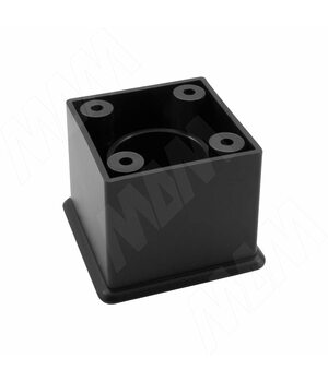 Опора декоративная Н45+8мм черный матовый