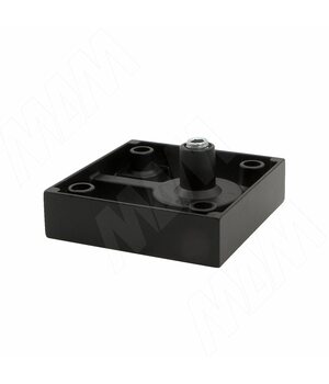 Опора декоративная Н16+18мм черный матовый