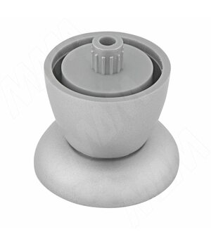 Опора декоративная Н42+10мм хром матовый