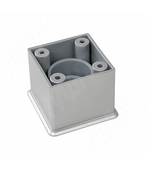 Опора декоративная Н45+8мм хром матовый