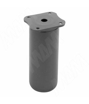 Опора декоративная Н100+18мм графит