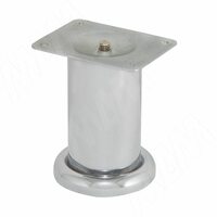 Опора декоративная D50мм, Н100мм хром