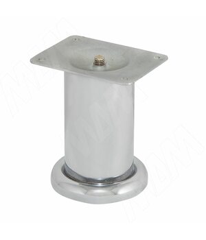 Опора декоративная D50мм, Н100мм хром