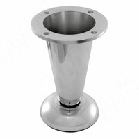 Опора декоративная Н105+8мм хром