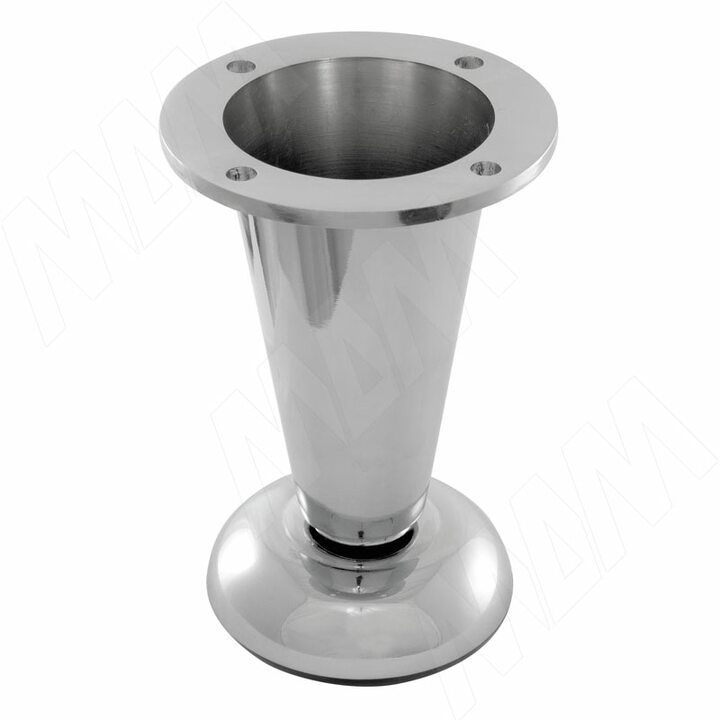 Опора декоративная Н105+8мм хром