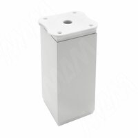 Опора декоративная Н100+18мм белый матовый