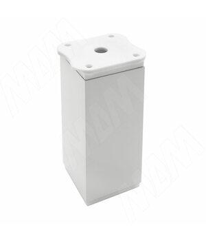 Опора декоративная Н100+18мм белый матовый