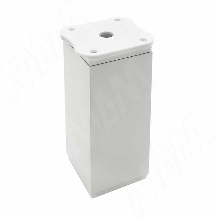 Опора декоративная Н100+18мм белый матовый