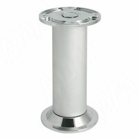 Опора декоративная D32мм, Н100+10мм алюминий
