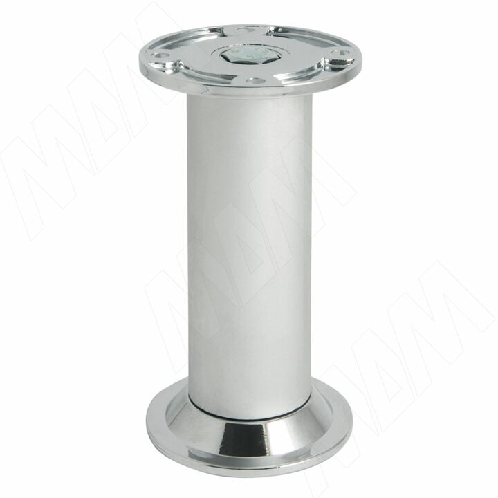 Опора декоративная D32мм, Н100+10мм алюминий