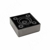 Опора декоративная Н20+8мм графит