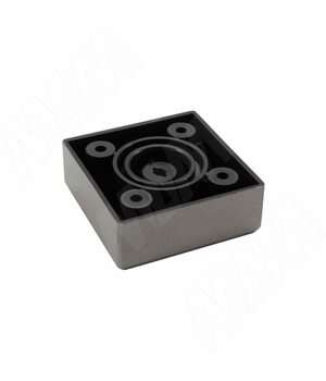 Опора декоративная Н20+8мм графит