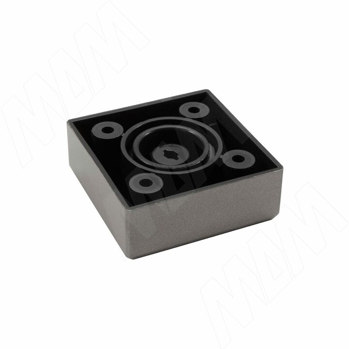 Опора декоративная Н20+8мм графит